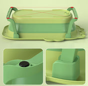 Adore Croco! The Foldable Baby Bath Tub- Super Space Saver - Yellow