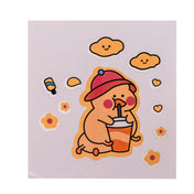 Adore Fire Era Character Hood Vacuum Water Bottle with Strap 500ml - Yellow