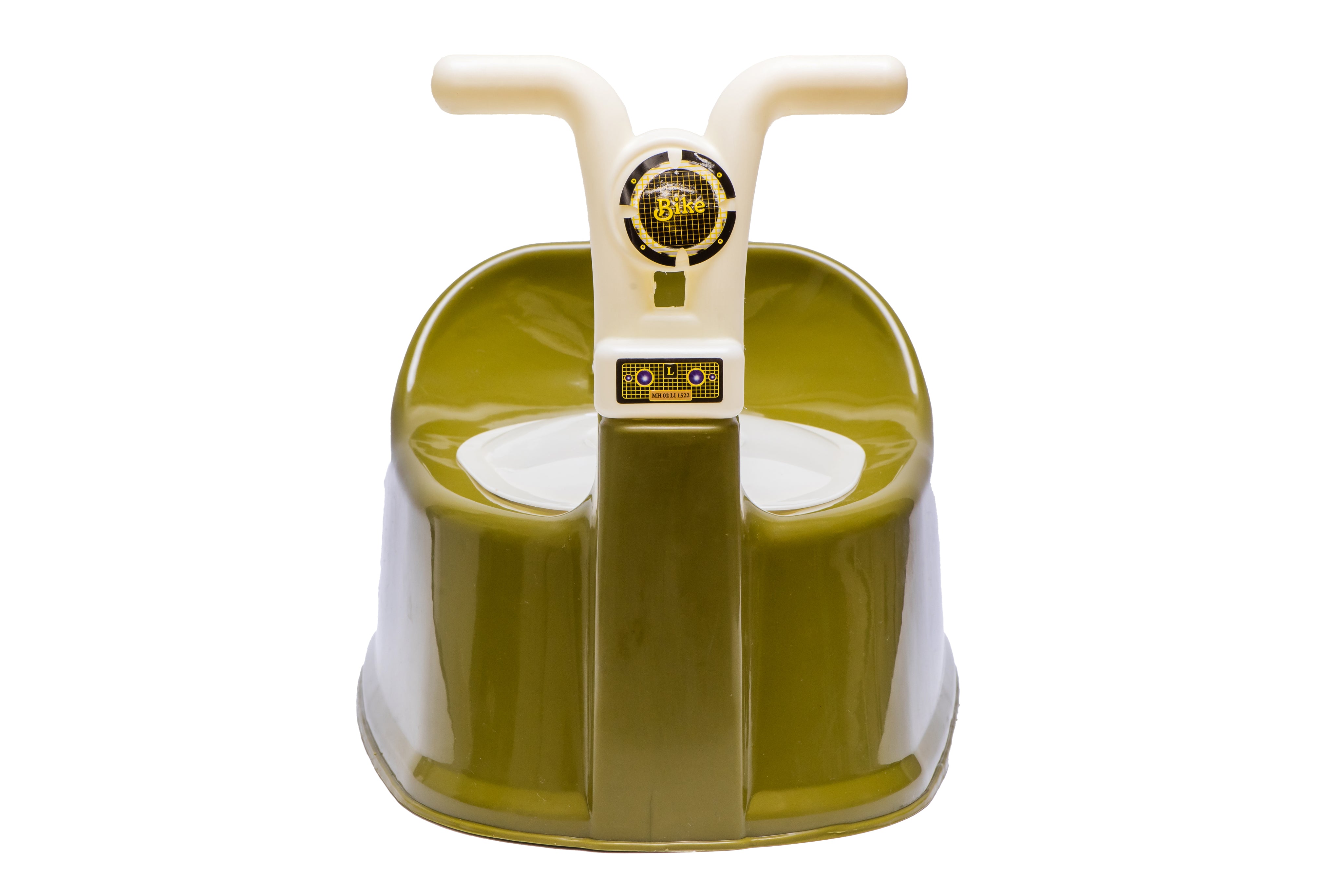 Adore Wroom Baby Potty Trainer Chair with Lid and Handle with Free 1 Potty Liner Bag - Green