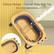 Adore Croco! The Foldable Baby Bath Tub- Super Space Saver - Yellow
