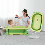 Adore Croco! The Foldable Baby Bath Tub- Super Space Saver - Green