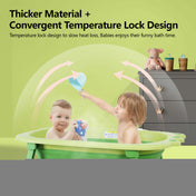 Adore Croco! The Foldable Baby Bath Tub- Super Space Saver - Green