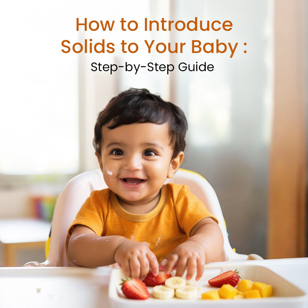 How to Introduce Solids to Your Baby – Step-by-Step Guide