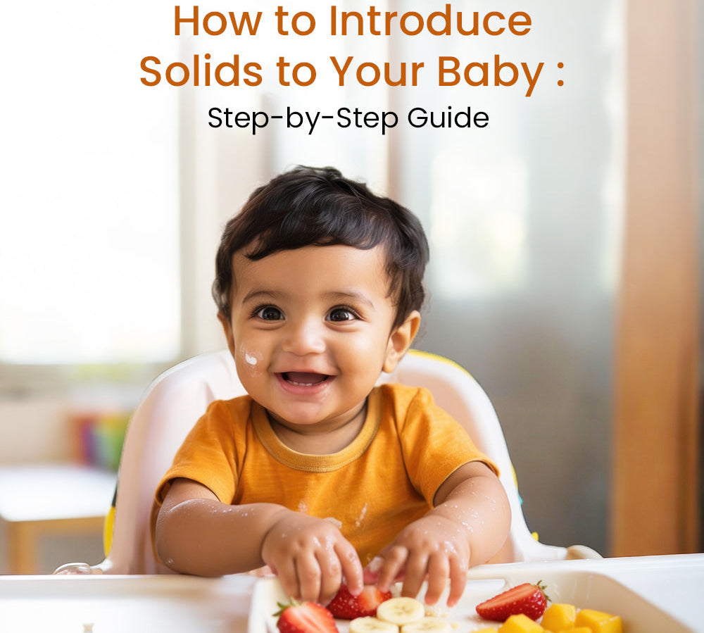 How to Introduce Solids to Your Baby – Step-by-Step Guide