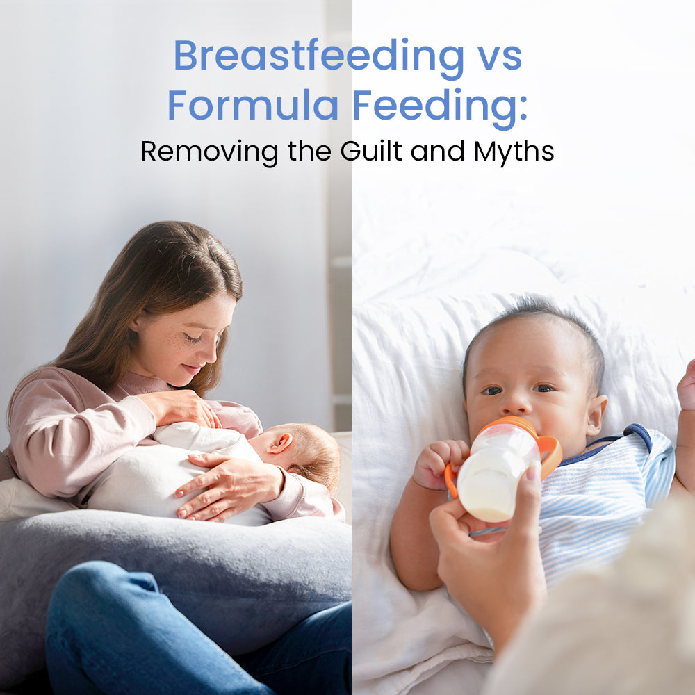 Breastfeeding vs Formula Feeding: Removing the Guilt and Myths