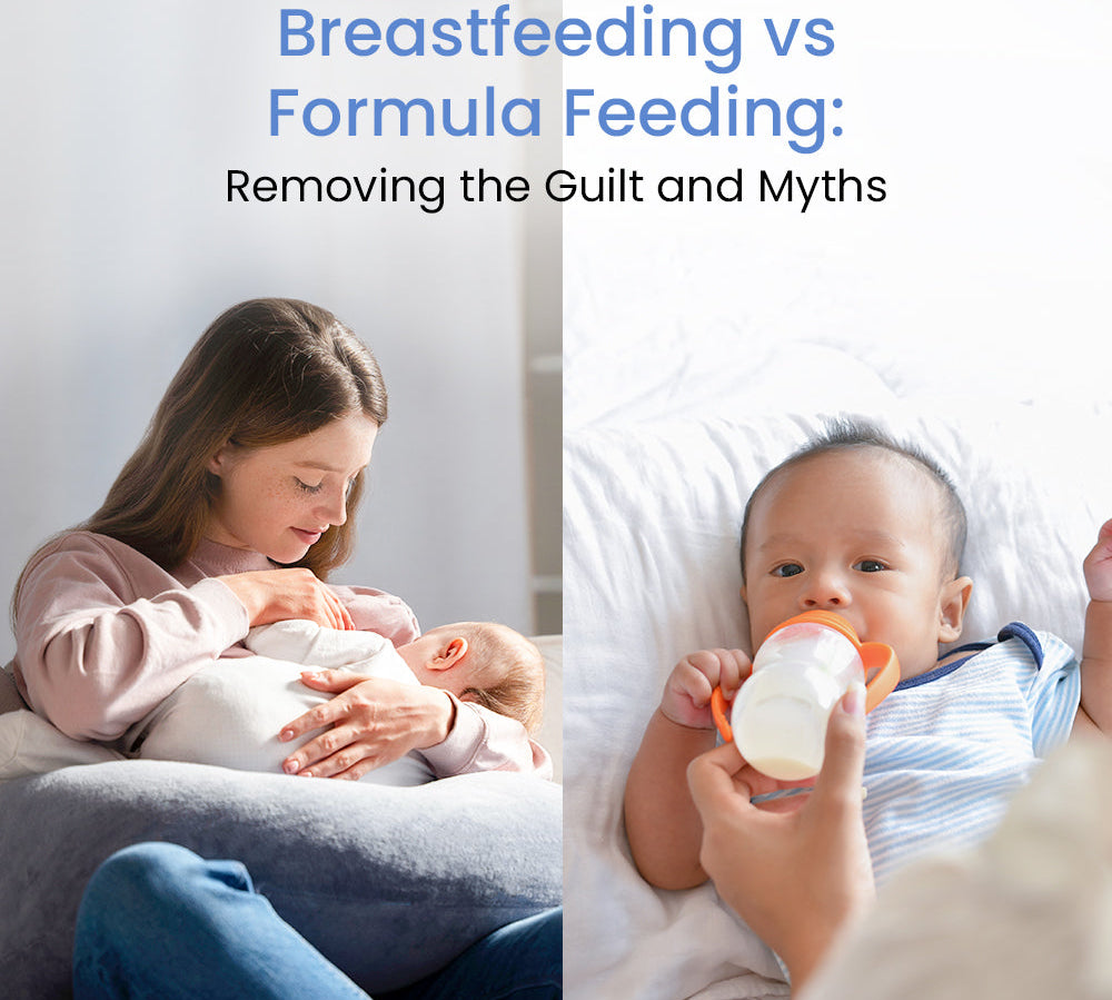 Breastfeeding vs Formula Feeding: Removing the Guilt and Myths