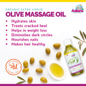 Adore Organic Extra Virgin Cold Presses Pure & Premium Olive Oil -200ML