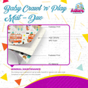 Adore Crawl N Play Baby Crawling Mat - Multicolor
