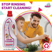 Adore Baby Bottle, Nipple & Vegetable Liquid Cleanser 1000ml- Bottle Pack