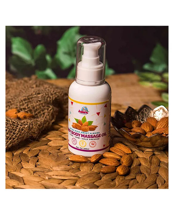 Adore Extra Rich Sweet Almond Baby Body Massage Oil - 100 ml