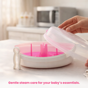 Adore Microwave Steam Sterilizer - Pink