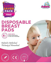Adore Voila Disposable Breast Pads with Honeycomb Design- Pack of 96