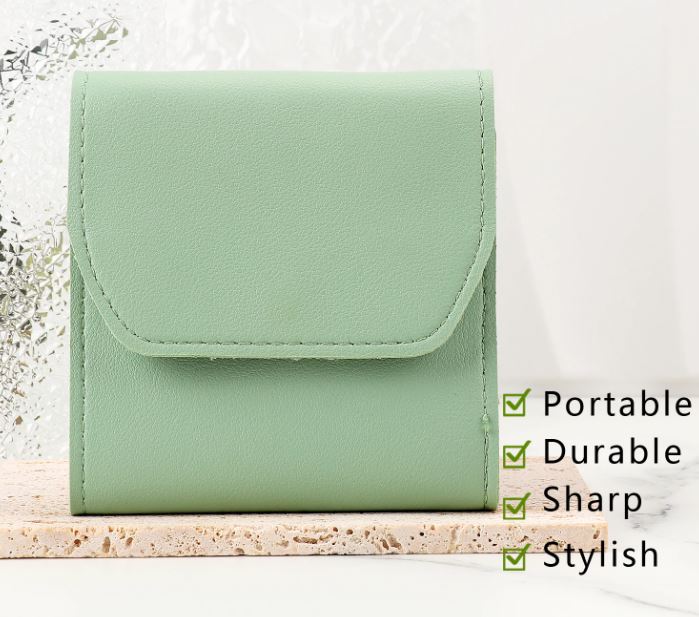 Adore KAMIKAZE! 12 pc Pedicure ,Manicure & Ear Cleaning set with case - Green