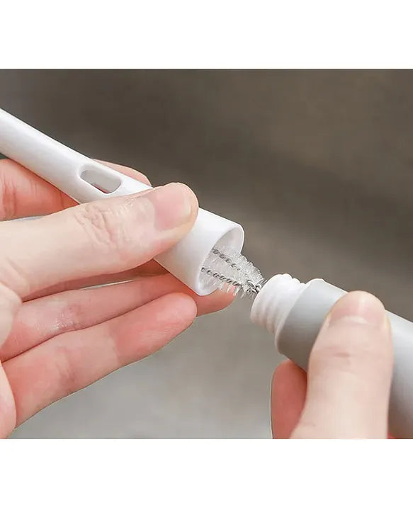 Adore The Rockstar 2 in 1 Bottle Cleaning Brush Kit - Pink