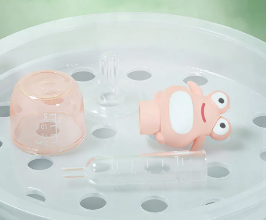 Adore Froggie Medicine Feeder with Measuring Cup - 20 ml - Pink