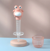 Adore Froggie Medicine Feeder with Measuring Cup - 20 ml - Pink