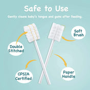 Adore Advanced Ohio Disposable Cotton Mouth Swabs - 30 Pieces