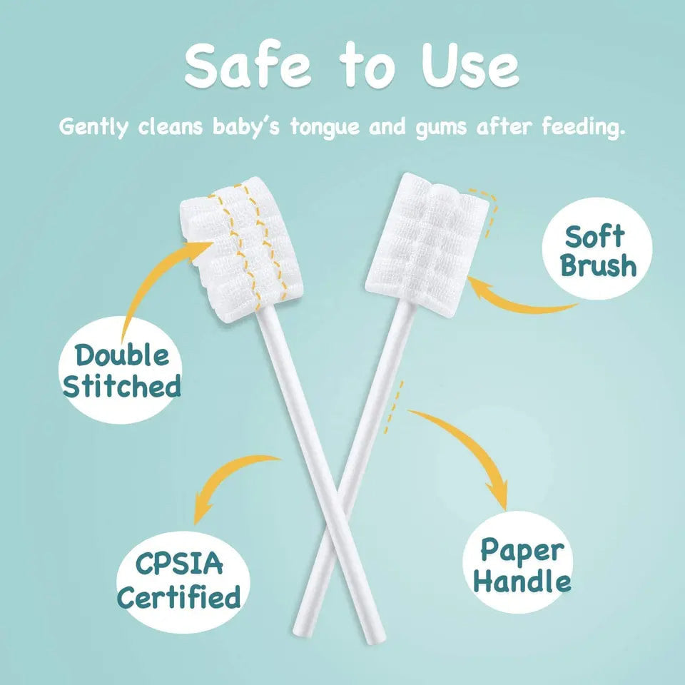 Adore Advanced Ohio Disposable Cotton Mouth Swabs - 30 Pieces