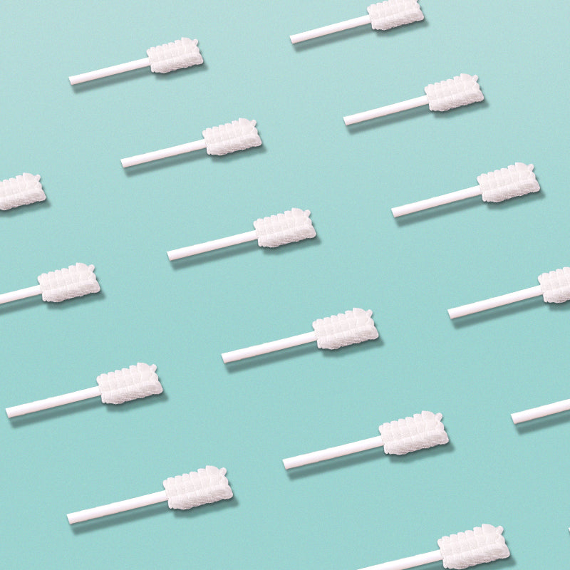 Adore Advanced Ohio Disposable Cotton Mouth Swabs - 30 Pieces