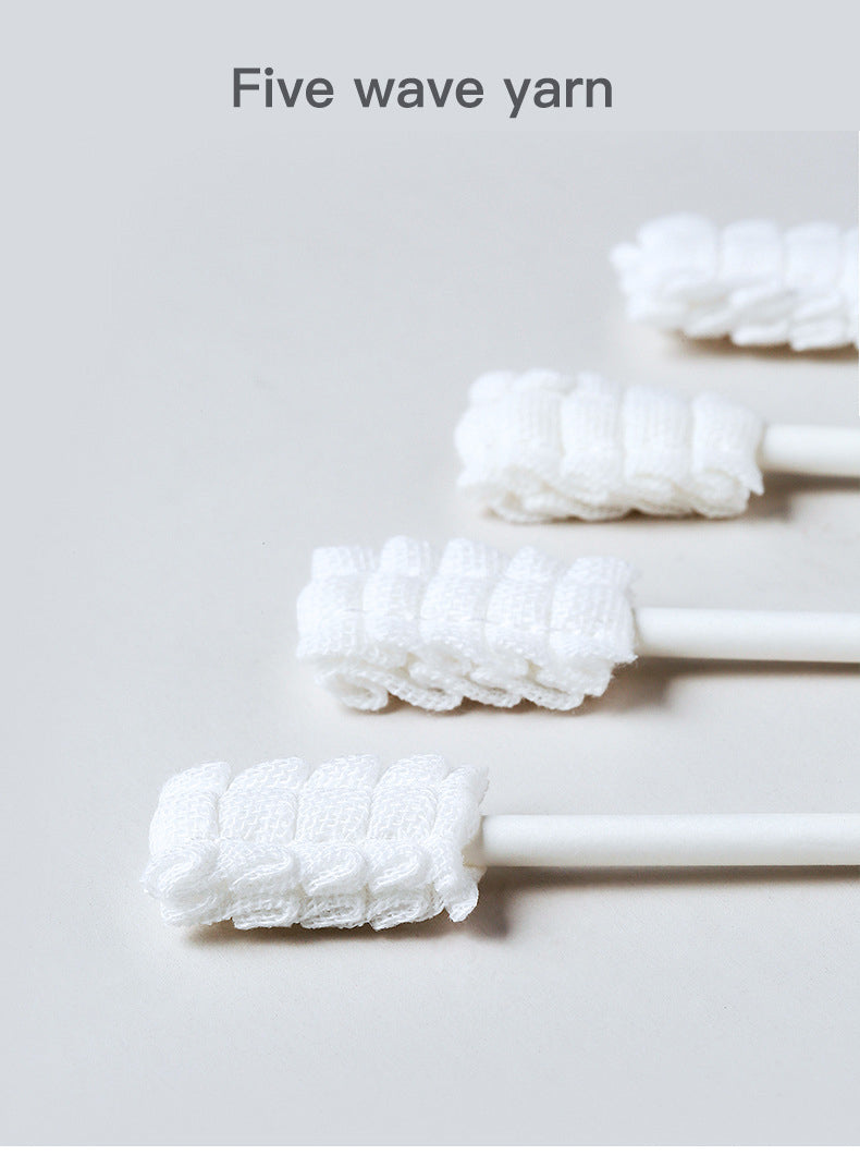 Adore Advanced Ohio Disposable Cotton Mouth Swabs - 30 Pieces