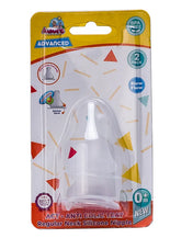 Adore ACT Anti Colic Teat Premium Matte Finish Narrow Neck Silicone Nipple - Pack of 2 -Slow