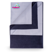 Adore Insta Dry Water Absorbent Baby Bed Protector Sheet - Small - 50*70cm - NAVY BLUE