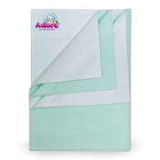 Adore Insta Dry Water Absorbent Baby Bed Protector Sheet - Small - 50*70cm - SEA GREEN