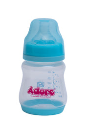 Adore Wowsome 3 Stage Manual Breast Pump with Feeding Bottle - Blue