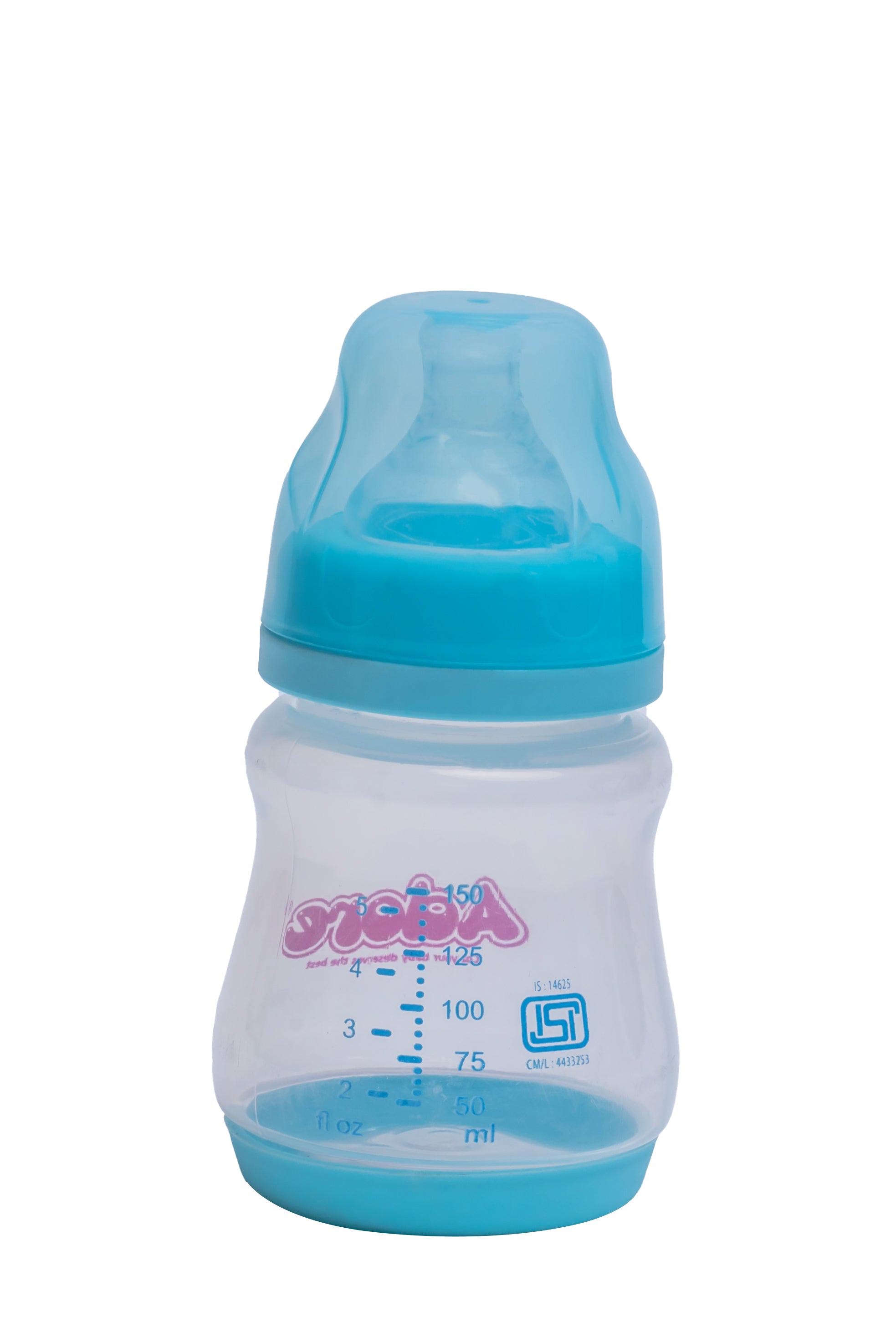 Adore Wowsome 3 Stage Manual Breast Pump with Feeding Bottle - Blue