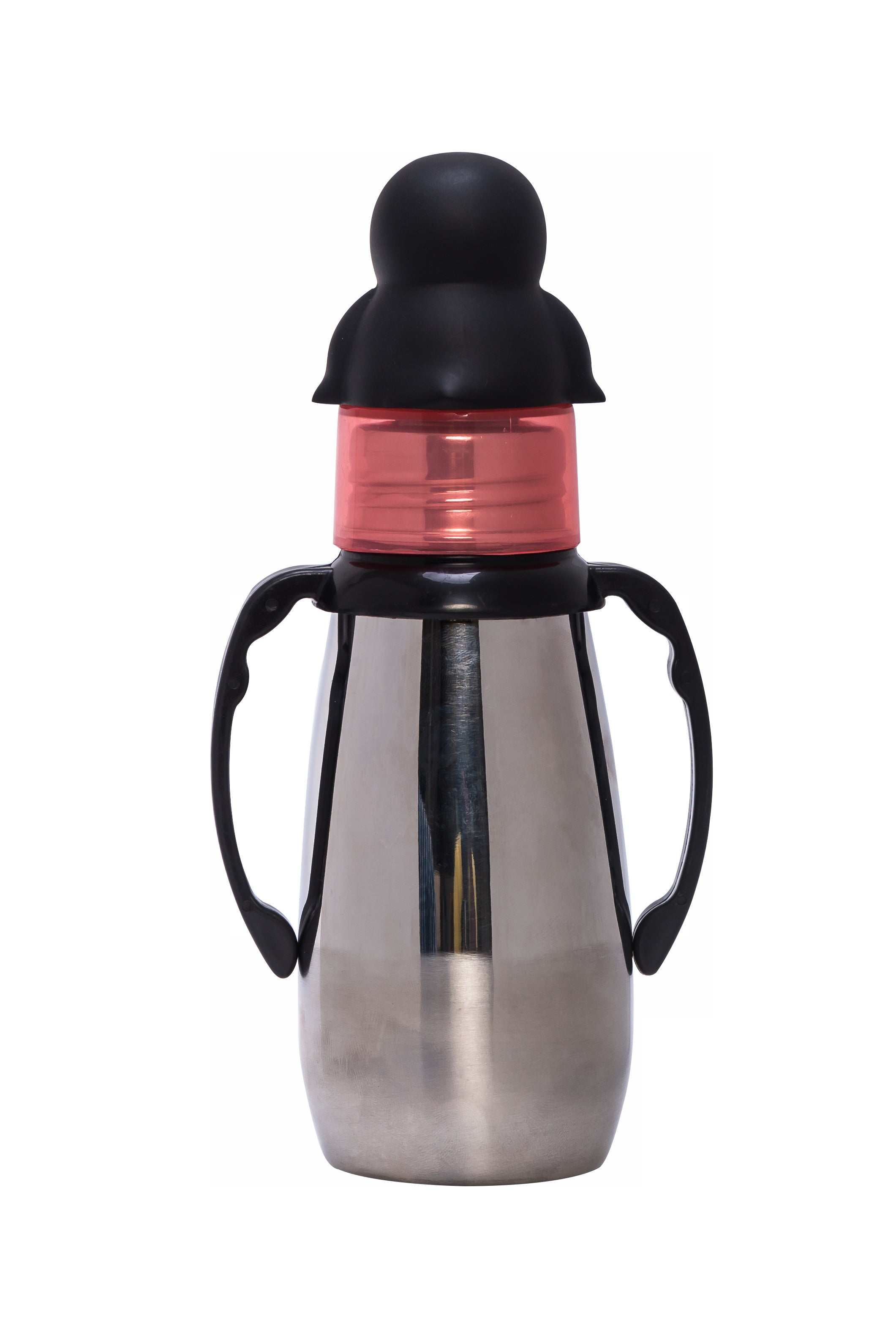 Adore Neomaxx! 2 in 1 Characterhood Stainless Steel Feeding Bottle 300ml - Penguin