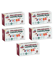 Adore Baby Anti-bacterial Laundry Soap Pack of 5 Pieces - 125 gm Each