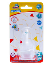 Adore ACT Anti Colic Teat Premium Matte Finish Narrow Neck Silicone Nipple - Pack of 2 -Medium