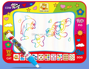 Adore Magic Water Drawing Mat with Rainbow Color Sketches