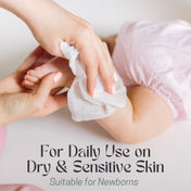 Adore Basics India's First Ever Baby Wet wipes with Oat Extracts- 98% Water-Goodness of Aloe vera & Vitamin- Pack of 80pc*1 Packs