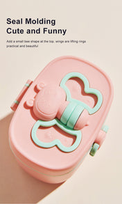 Adore Baby Bee Baby Formula storage & Dispenser box with Scoop- 400gm