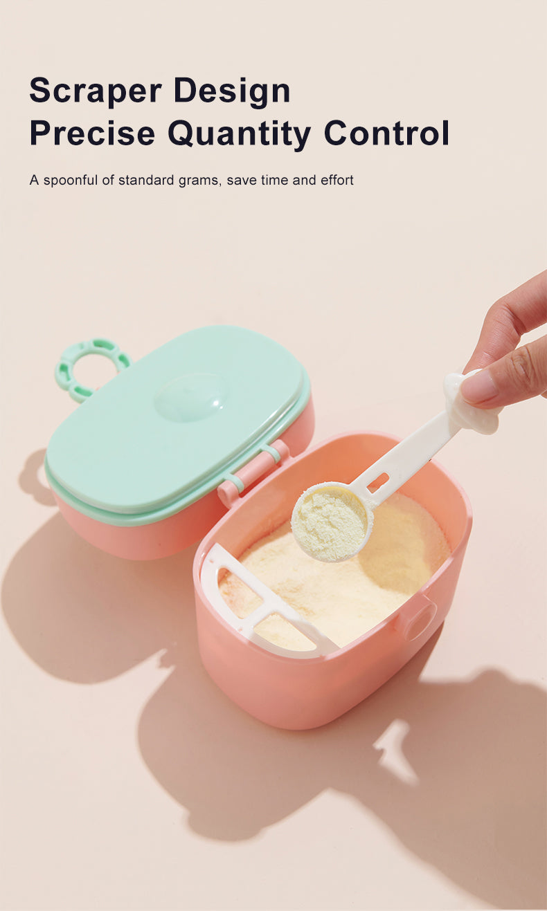 Adore Baby Bee Baby Formula storage & Dispenser box with Scoop- 400gm
