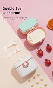 Adore Baby Bee Baby Formula storage & Dispenser box with Scoop- 400gm