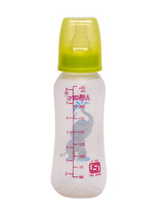Adore Jungle Bay 2 Stage Narrow Neck Feeding Bottle - 250ml - Green Elephant