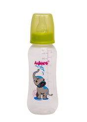 Adore Jungle Bay 2 Stage Narrow Neck Feeding Bottle - 250ml - Green Elephant