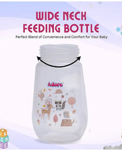 Adore Skoot Sr 2 Stage Wideneck Feeding Bottle - 250 ml - Pink
