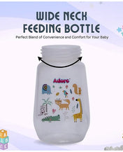 Adore Skoot Sr 2 Stage Wideneck Feeding Bottle - 250 ml - Green