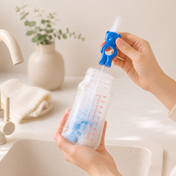 Adore Hola Bear 2 in 1 Bottle Cleaning Brush Kit- Blue