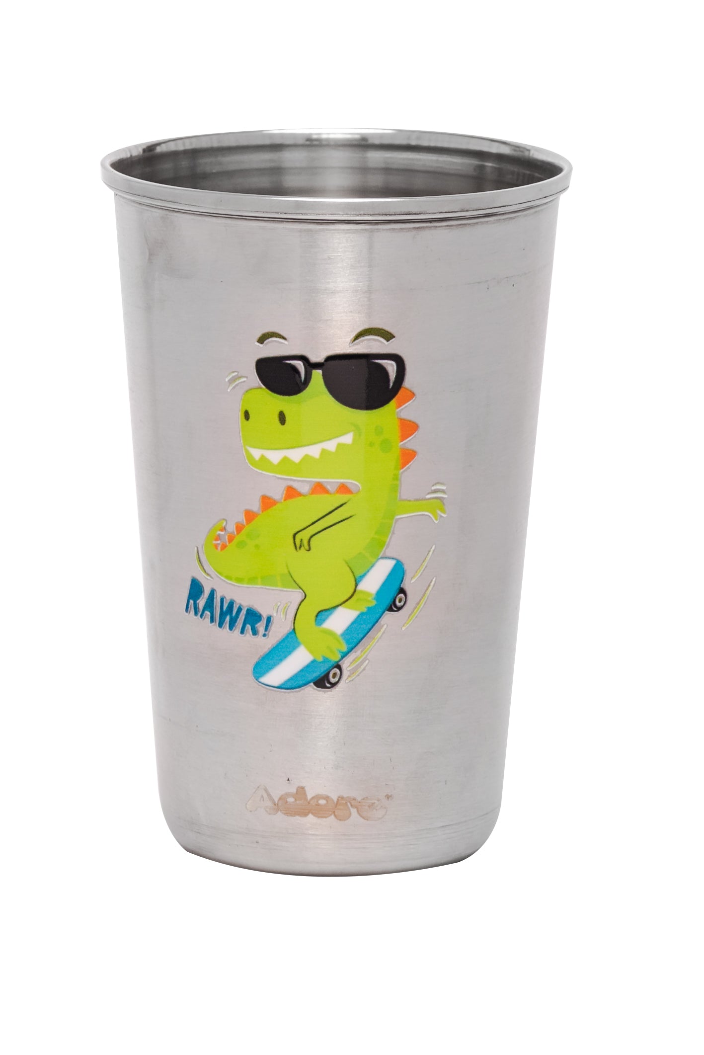 Adore Bliss Printed Stainless Steel Tumbler - 300ml - Green