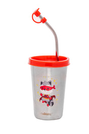 Adore Animal Park! The Gravity Straw Sipper 250ml