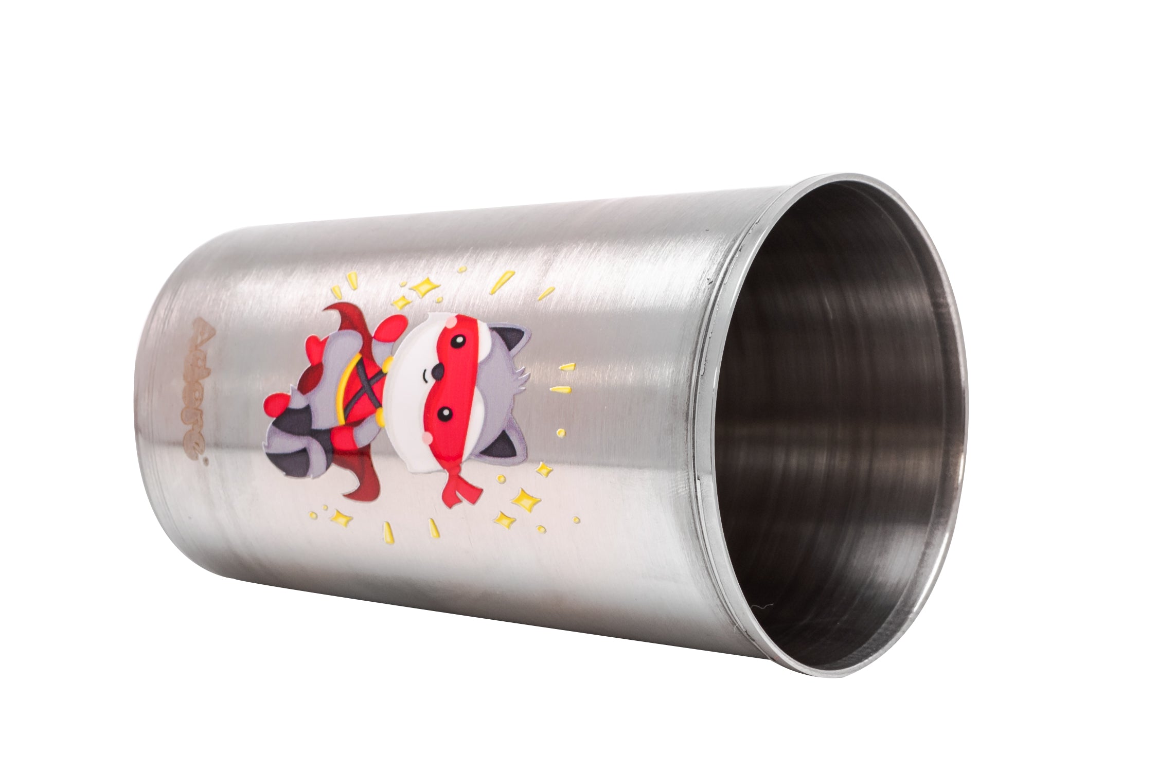 Adore  Bliss Printed Stainless Steel Tumbler - 300ml - Red