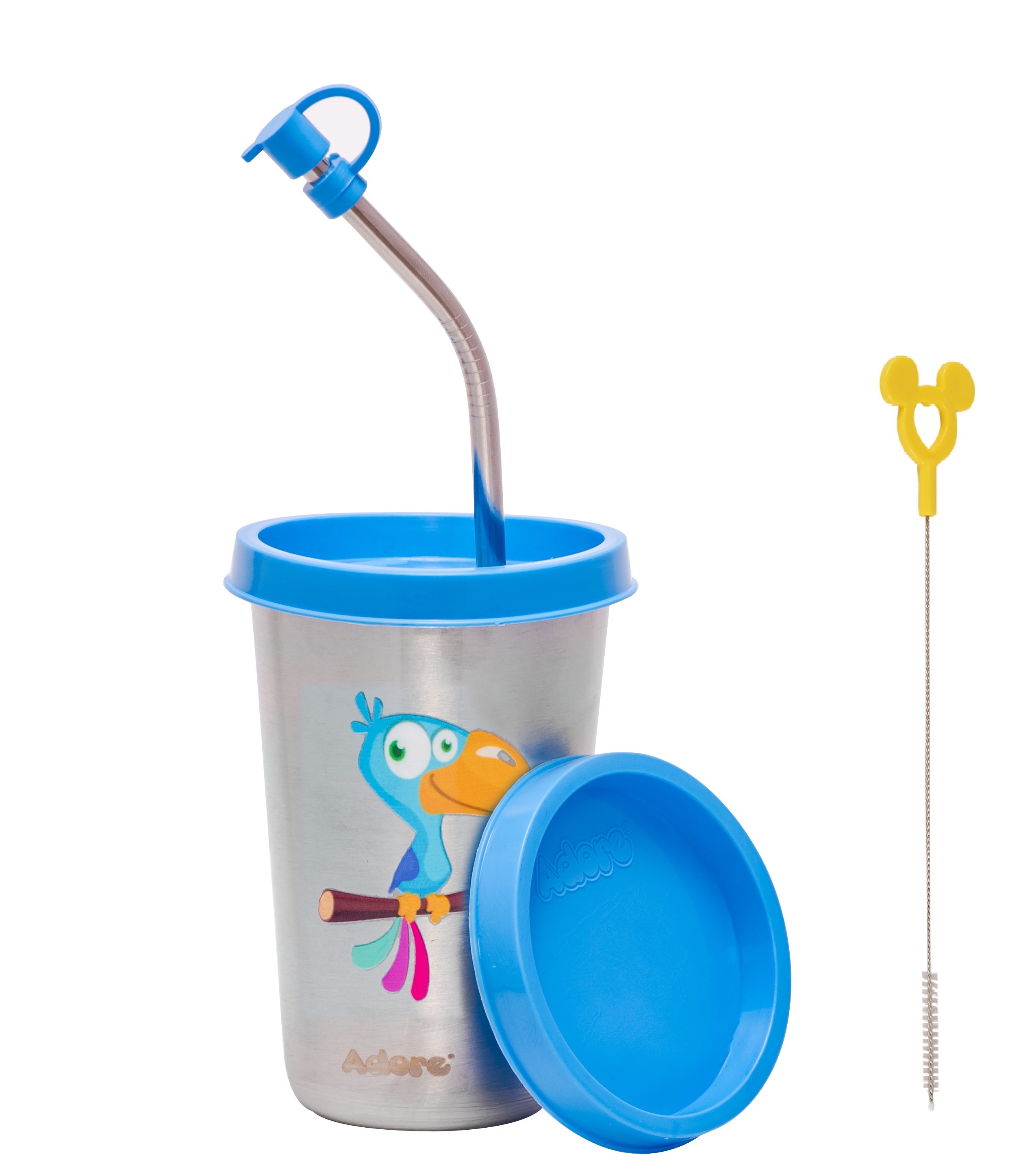 Adore Animal Park! The Gravity Straw Sipper 250ml
