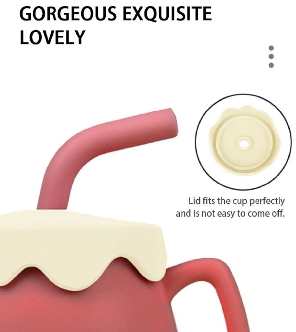 Adore Animal Park! The Gravity Straw Sipper 250ml