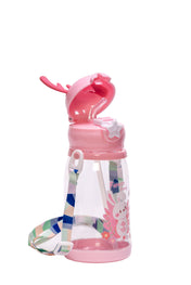 Adore Antillo Pop up Straw Sipper with Adjustable Strap 300ml - Pink