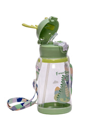 Adore Antillo Pop up Straw Sipper with Adjustable Strap 300ml - Green