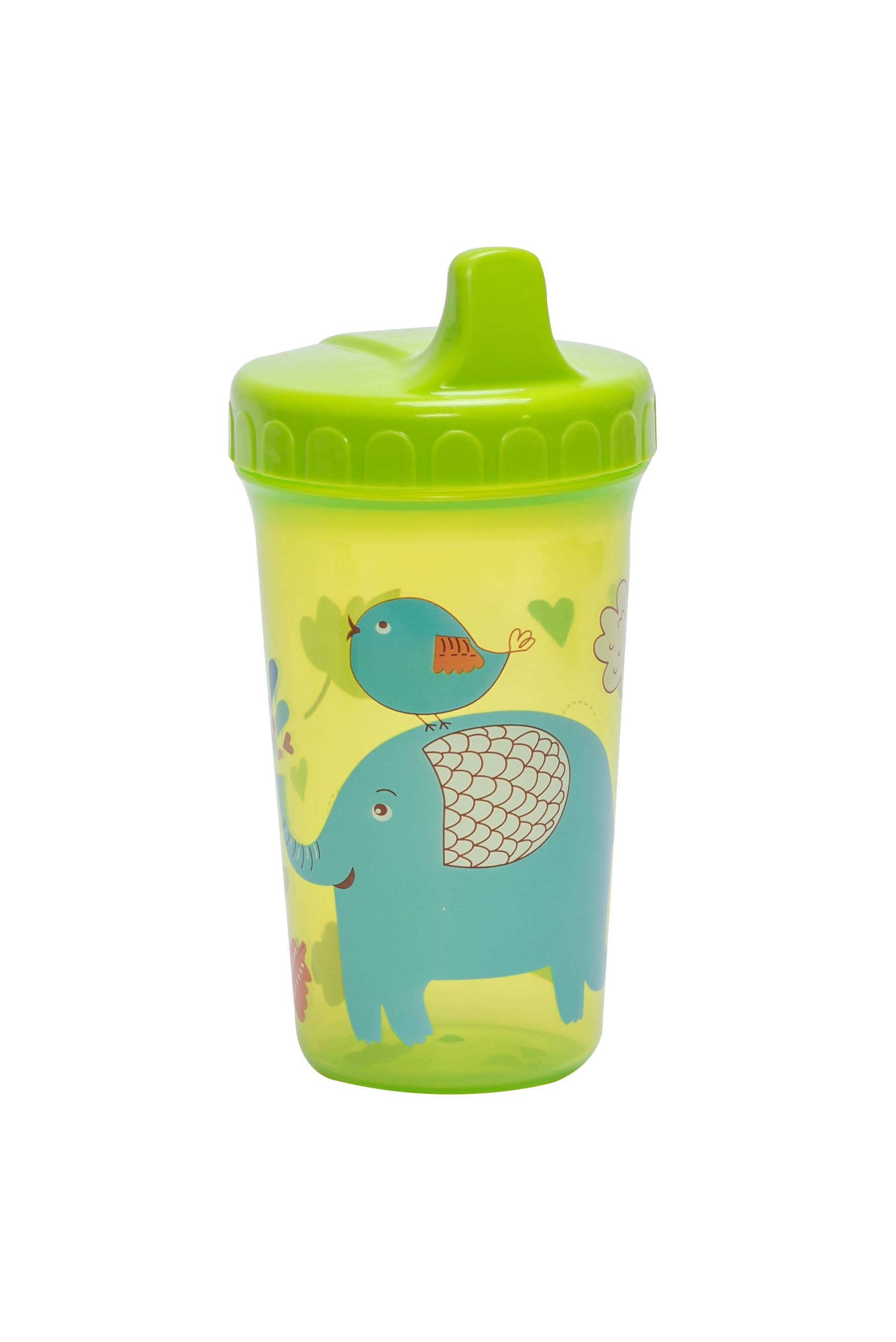 Adore SIPPO- Lift N Sip Sipper-Leak Proof, Drip Proof Cup Training Drinking Cup - Green-400 ml